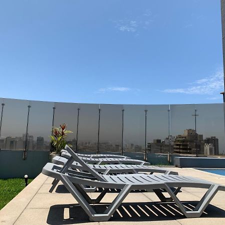 דירות לימה Acogedor Dpto En San Isidro Excelente Vista, Piscina Y Wifi מראה חיצוני תמונה