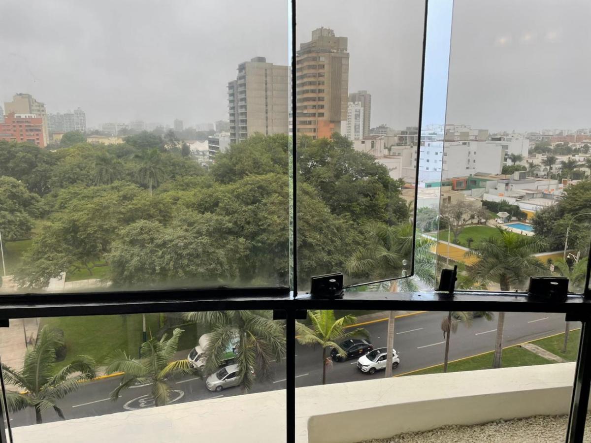דירות לימה Acogedor Dpto En San Isidro Excelente Vista, Piscina Y Wifi מראה חיצוני תמונה