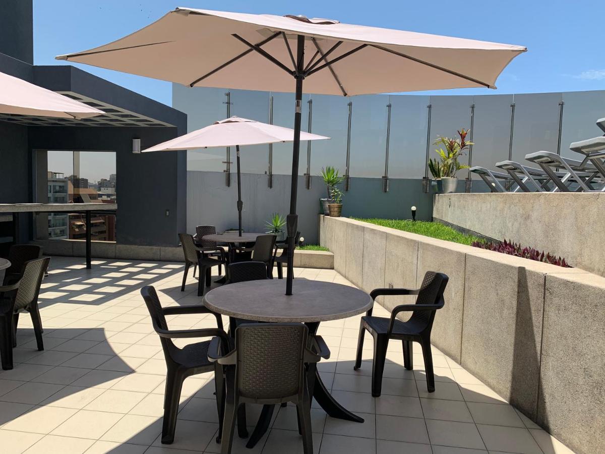 דירות לימה Acogedor Dpto En San Isidro Excelente Vista, Piscina Y Wifi מראה חיצוני תמונה