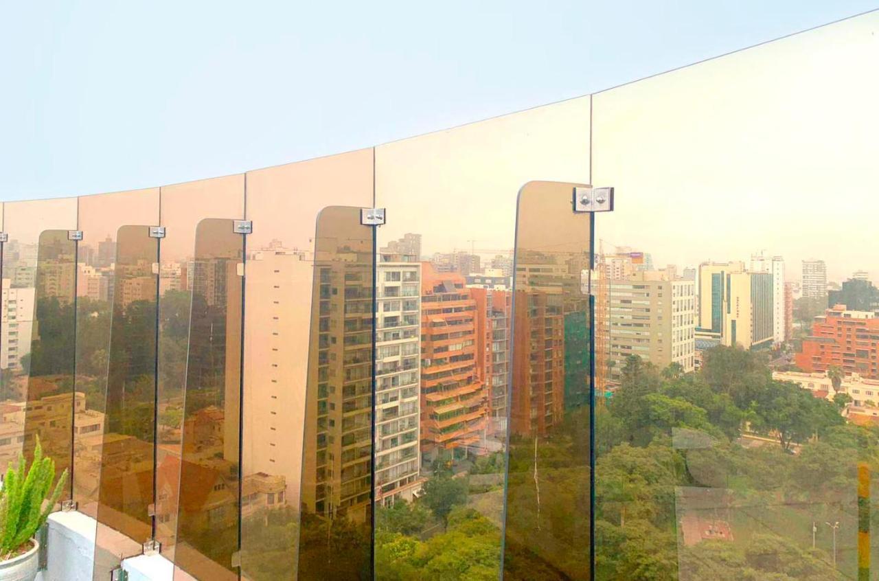 דירות לימה Acogedor Dpto En San Isidro Excelente Vista, Piscina Y Wifi מראה חיצוני תמונה